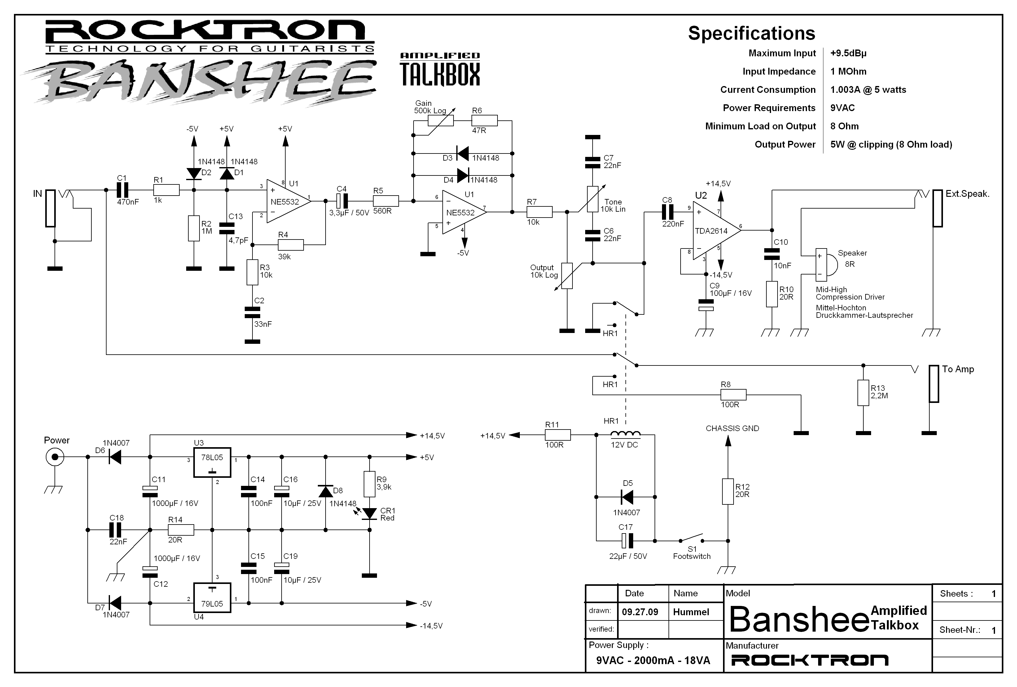 Wie bringt man eine Talkbox in ein Guitar Rig 4 System ein ? Musiker